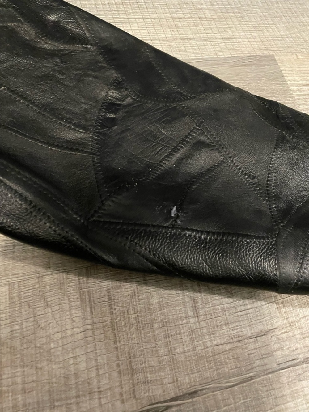Vintage Maxam Brand Genuine Leather Top Grain Lambskin Black Full Zip Large - Picture 5 of 13